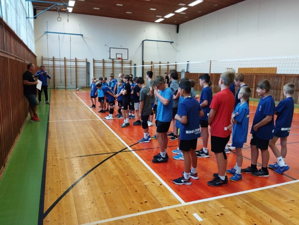 volejbalový turnaj čtyřek chlapců TJ Jiskra Havlíčkův Brod